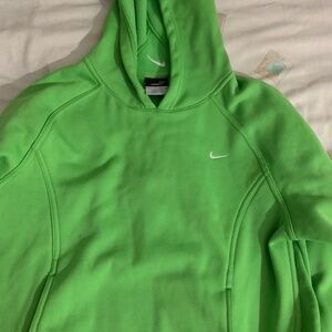 Nike woman green hoodie